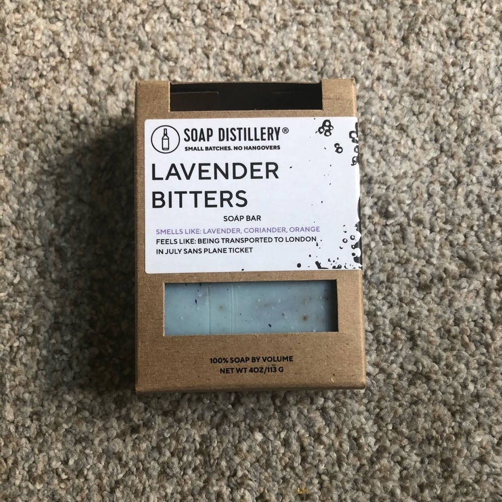 Lavender Bitters Soap Bar by Soap Distillery